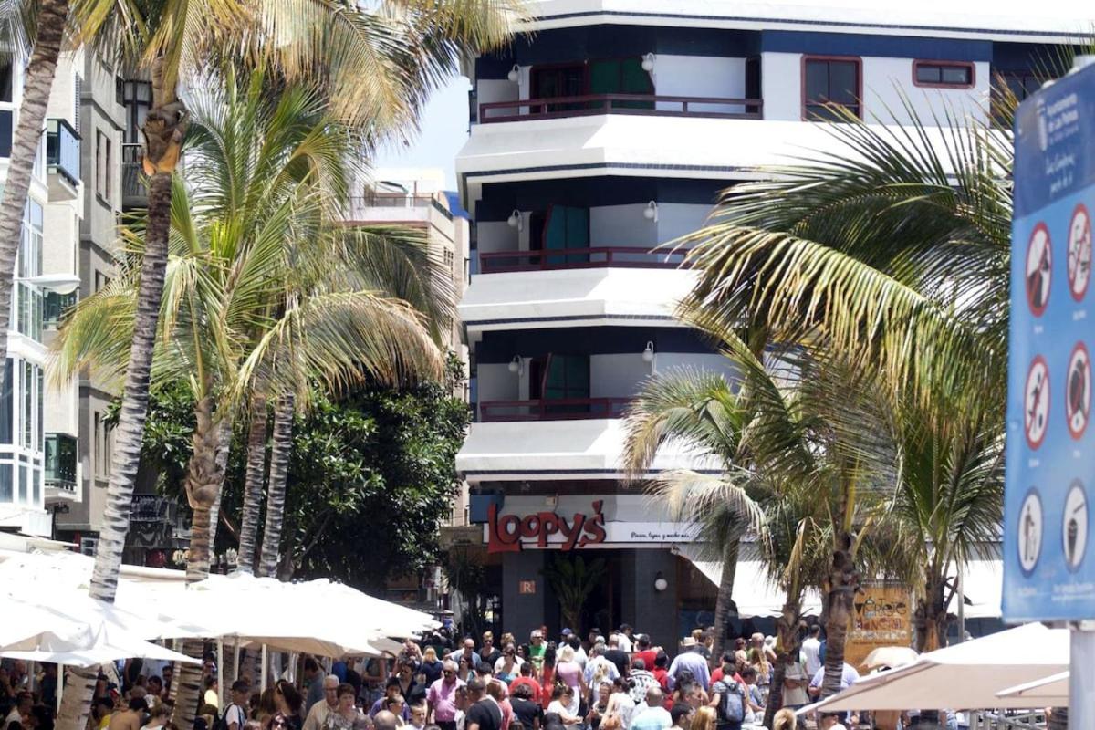Apartamento Con Balcon En La Playa De Las Canteras ラスパルマス・デ・グランカナリア エクステリア 写真