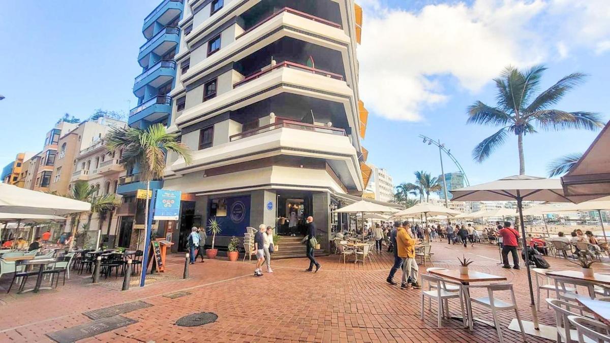 Apartamento Con Balcon En La Playa De Las Canteras ラスパルマス・デ・グランカナリア エクステリア 写真
